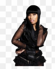 Download Hd Nicki Minaj Pngu0027leri - Nicki Minaj Transparent Nicki Minaj Black Background,Nicki Minaj Png