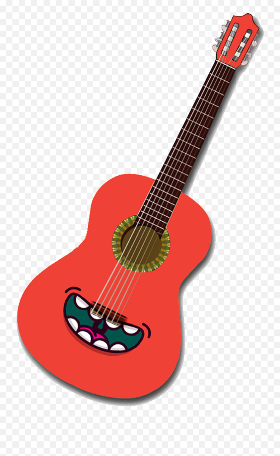 Creative Hq Image Free Png Clipart - Transparent Background Guitar Cartoon Png,Cartoon Guitar Png
