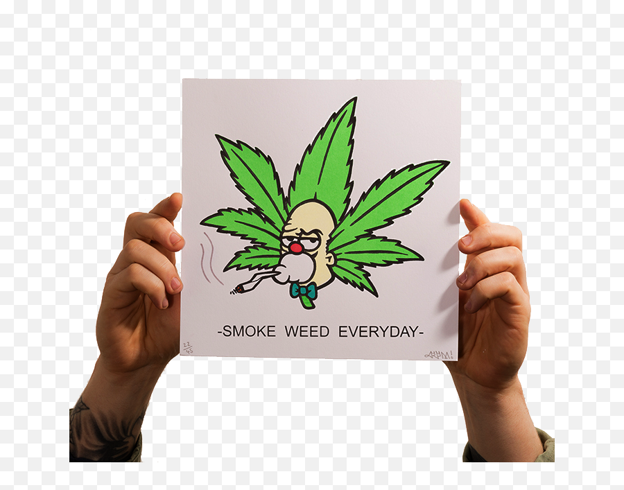 U0027smoke Weed Everydayu0027 - Illustration Png,Weed Smoke Png