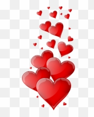 Hearts Png And Vectors For Free - Red Hearts Png,Falling Hearts Png