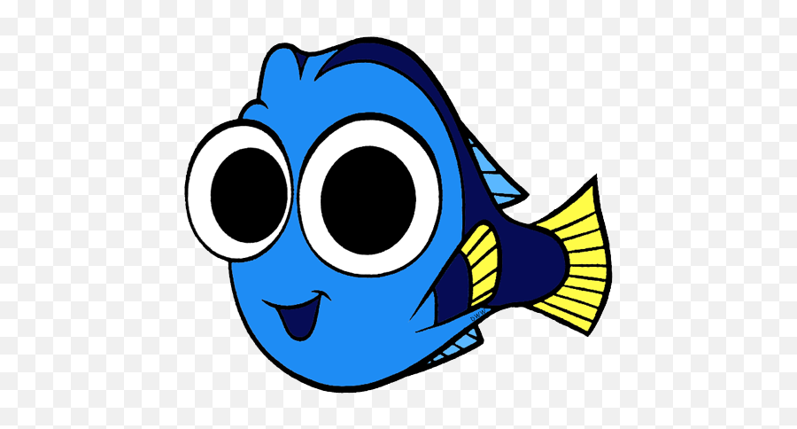 Dory Clipart - Baby Dory Coloring Pages Png,Finding Nemo Png