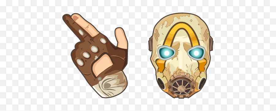 Borderlands 3 Psycho Cursor U2013 Custom Browser Extension - Illustration Png,Borderlands 3 Png