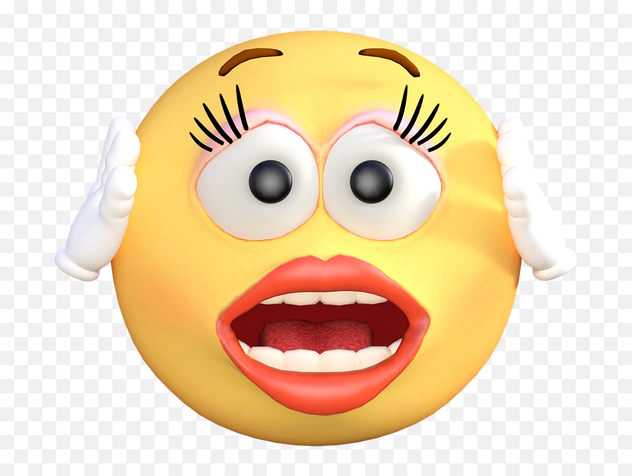 Emoticon Emoji Shock - Shocked Emoji Png,Shocked Png