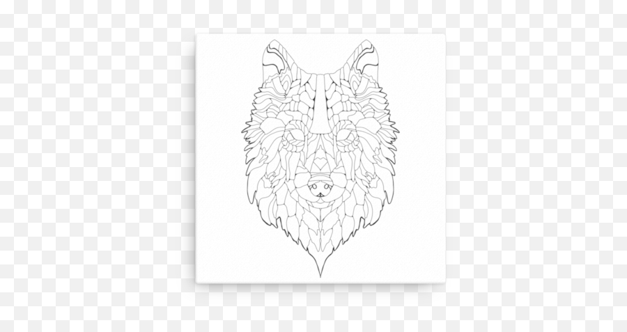 Wolfsweaterscom - Join The Pack Wolf Sweaters 90u0027s Cat Sketch Png,Wolf Outline Png
