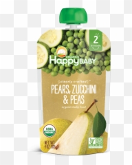 Pears Zucchini U0026 Peas - Happy Family Png,Zucchini Png