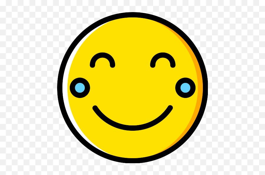 Blush Png Icon - Smiley,Blushing Png
