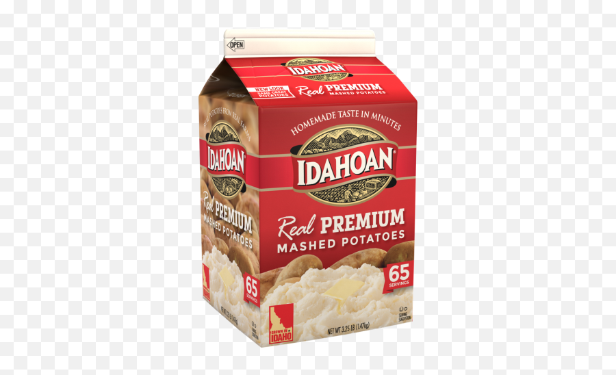 Club Pack - Idahoan Real Premium Mashed Potatoes Lb Png,Mashed Potatoes Png