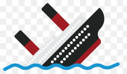 Titanic Sinking Clip Art - Transparent Titanic Clipart Png,Titanic Png