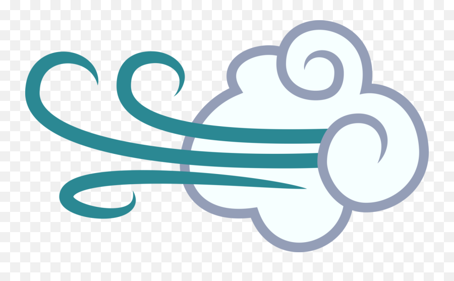 wind blowing clipart