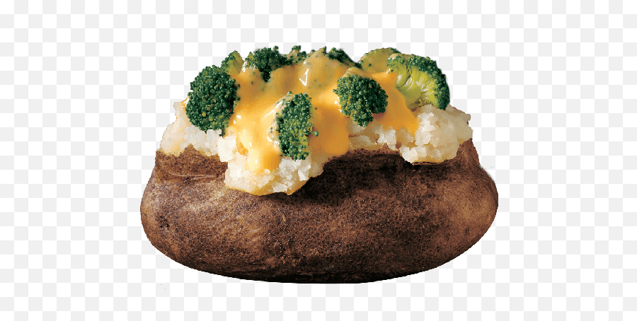 Baked Potato Broccoli - Baked Potato Broccoli And Cheese Png,Brocolli Png