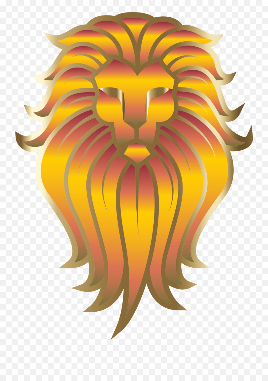This Free Icons Png Design Of Chromatic - Cartoon Lion Head No Background,Face Tattoos Png