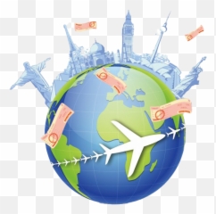Travel Earth Globe Png Clipart Mart - Earth Travel Png,World Clipart Png