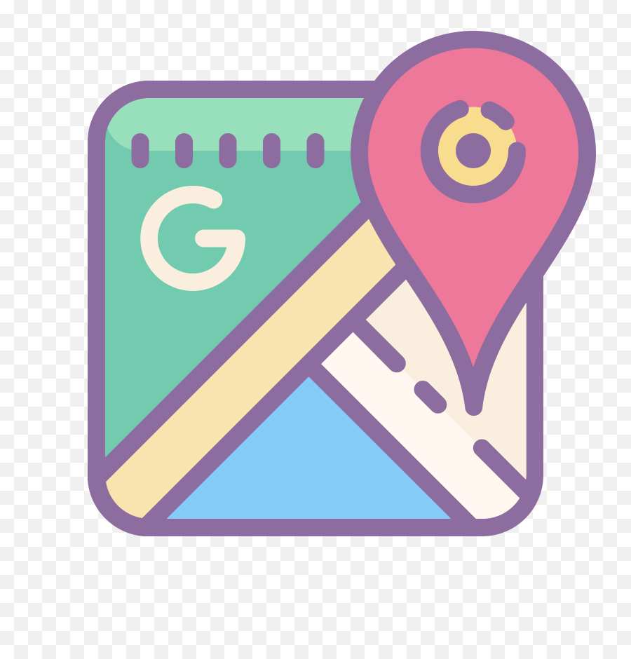 Google Maps Old Icon - Logo Gps Png,Google Maps Png