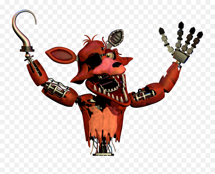 Download Free Png Foxy Images - Fnaf Withered Foxy Png,Foxy Png