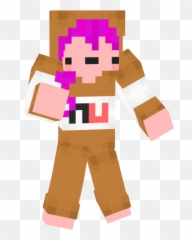 Nutella Minecraft Derp Girl Skin U2013 Helloderpy - Illustration Png,Nutella Png