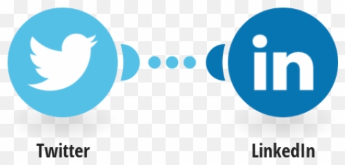 Twitter Linkedin Integrations Integromat - Linkedin And png
