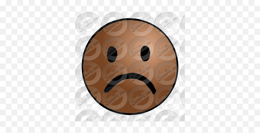 Sad Face Picture For Classroom Therapy Use - Great Sad Circle Png,Sad Face Png
