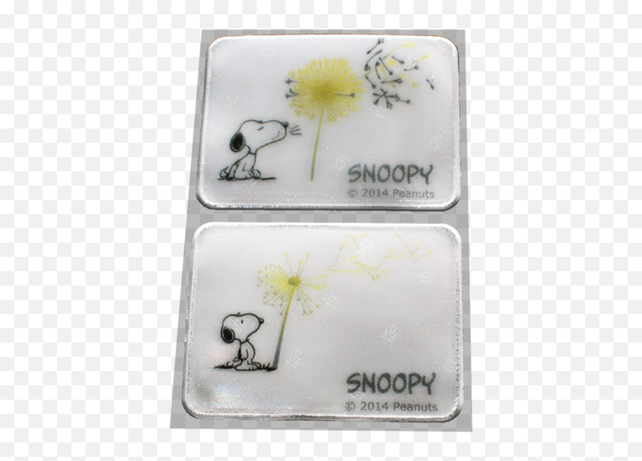 Reflective Sticker Set - Snoopy And Dandelion Soft Reflectors Snoopy Peanuts Png,Snoopy Transparent