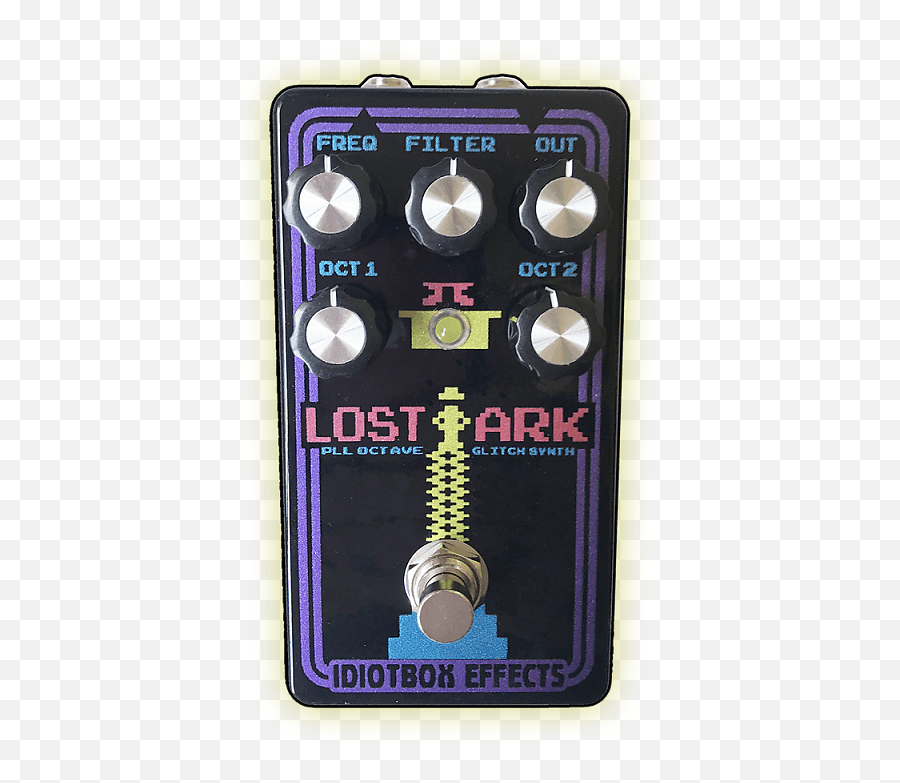 Idiotbox Effects Lost Ark Pll Octave Synth Glitch Fuzz - Medal Png,Glitch Effect Png