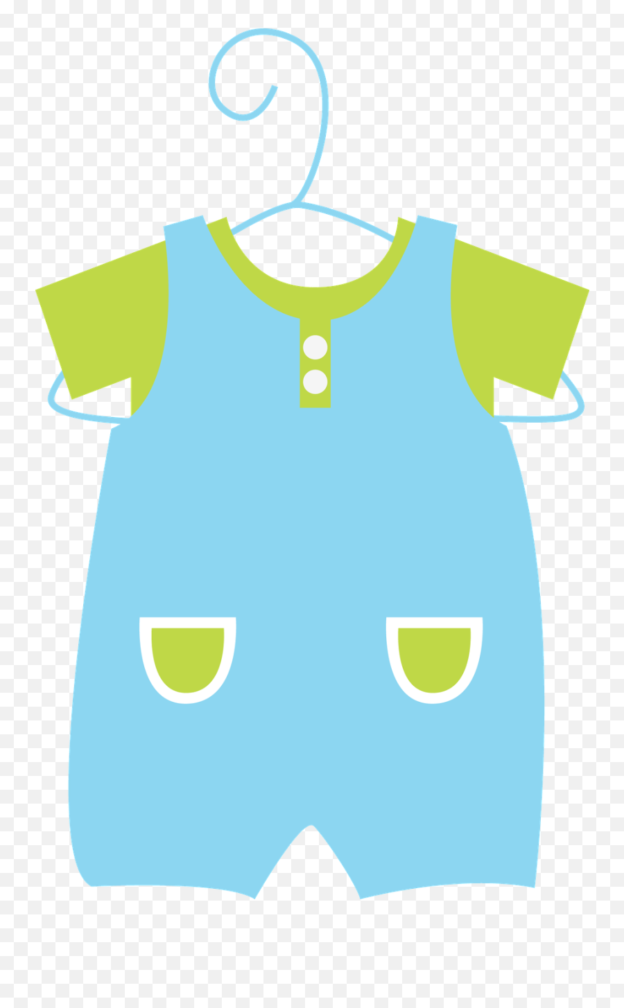 Library Of Baby Overalls Clip Stock Png Files - Baby Clothes Clipart,Clothes Png