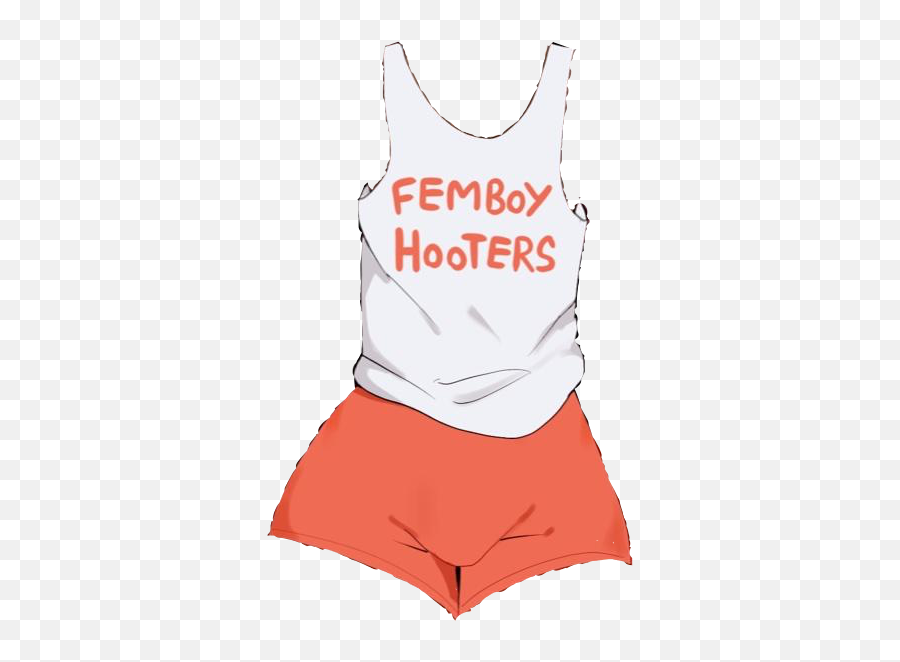Femboyhooters Hooters Femboy Sticker - Active Tank Png,Hooters Logo Png