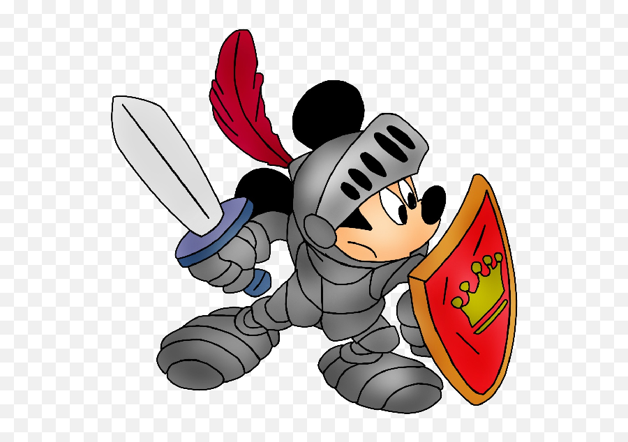 Baby Mickey Mouse - Cartoon Clipart Mickey Mouse Sword Png,Baby Mickey Png