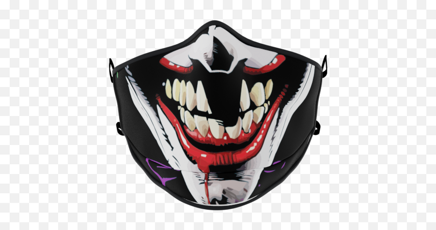 Jokers Face Mask - Joker Medical Face Mask Png,Joker Mask Png