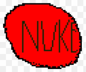 Nuke Button Pixel Art Maker - Transparent Asteroid png