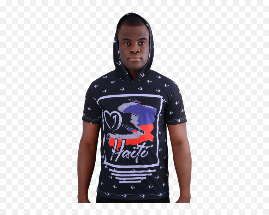 Haiti T - Shirt Hooded Unisex Png,Haitian Flag Png