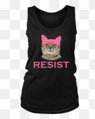 Resist Persist Pussy Cat Hat T Png