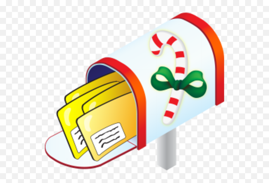 Mail Clip Art Quarter Clipart - Christmas Cards Clip Art Png,Email Clipart Png
