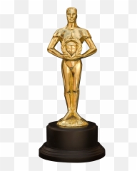 Academy Awards Png The Oscars - Trophy Png