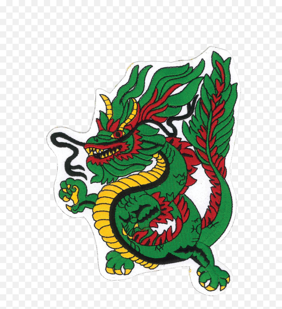 1239 Green Dragon Patch 6 - Dragon Png,Green Dragon Png