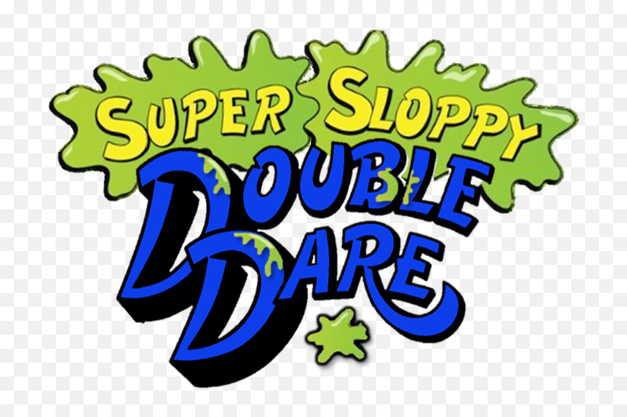 Dare Logo Png - Double Dare Nickelodeon 772x523 Png Super Sloppy Double Dare Logo,Nickelodeon Logo Png