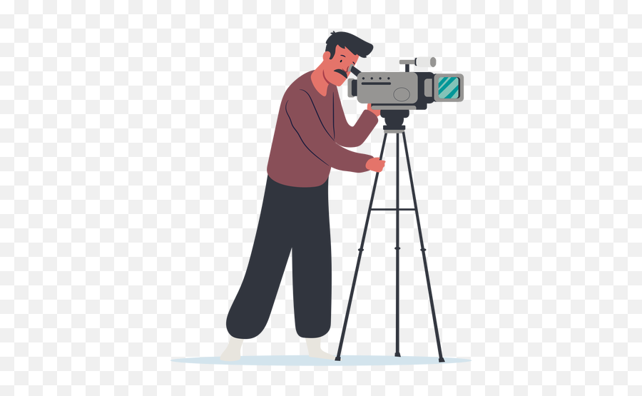 Transparent Png Svg Vector File - Video Camera,Cameraman Png