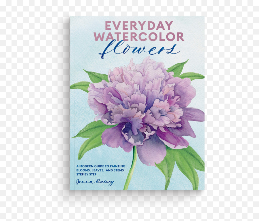 Books - Watercolor Flowers Png,Water Color Flower Png