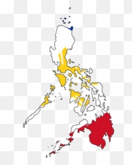 Flag - Transparent Background Philippine Map Clipart Png,Philippine Flag Png