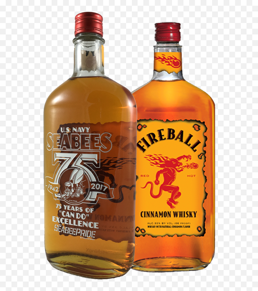 Fireball Cinnamon Whiskey 1 - Fireball Cinnamon Whisky 750ml Png,Fireball Whiskey Png