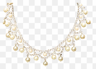 Hobeu0027 Rhinestone And Immitation Pearl Choker - Solid png