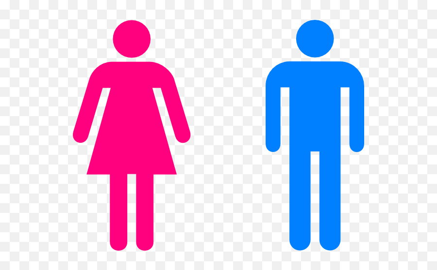 Man And Woman Symbols Clip Art - Men And Women Symbols Png,Woman Symbol Png