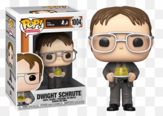 Funko Pop Vinyl Figurine Dwight Schrute - Office Funko Pop Dwight Png,Dwight Schrute Transparent
