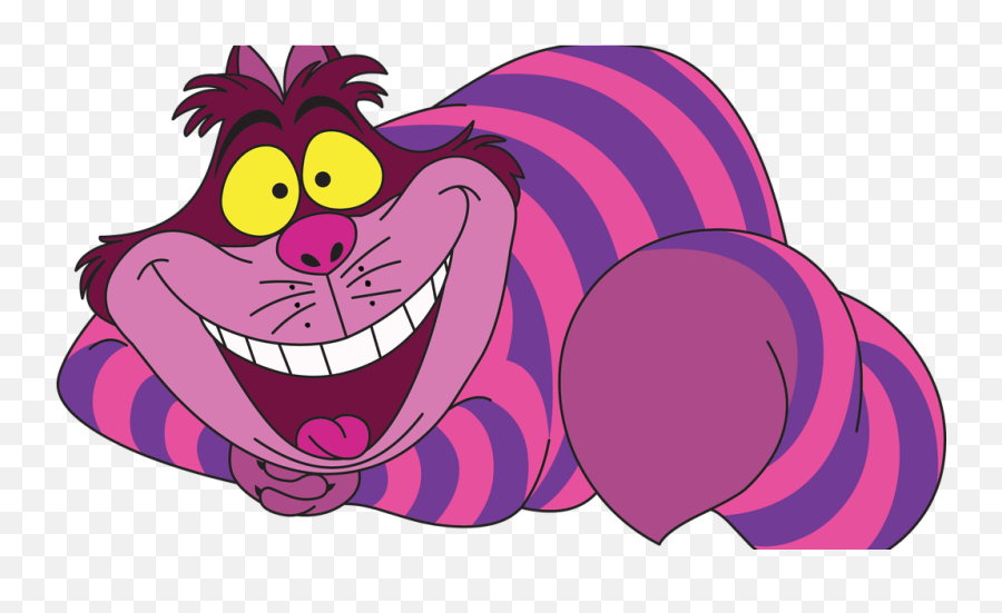 In Wonderland Cat Clipart Smile Alice - Cheshire Cat From Alice And Wonderland Png,Cheshire Cat Smile Png