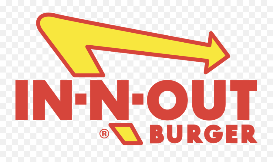 Download In N Out Burger Vector Logo - N Out Burger Clipart Png,In N Out Logo Png