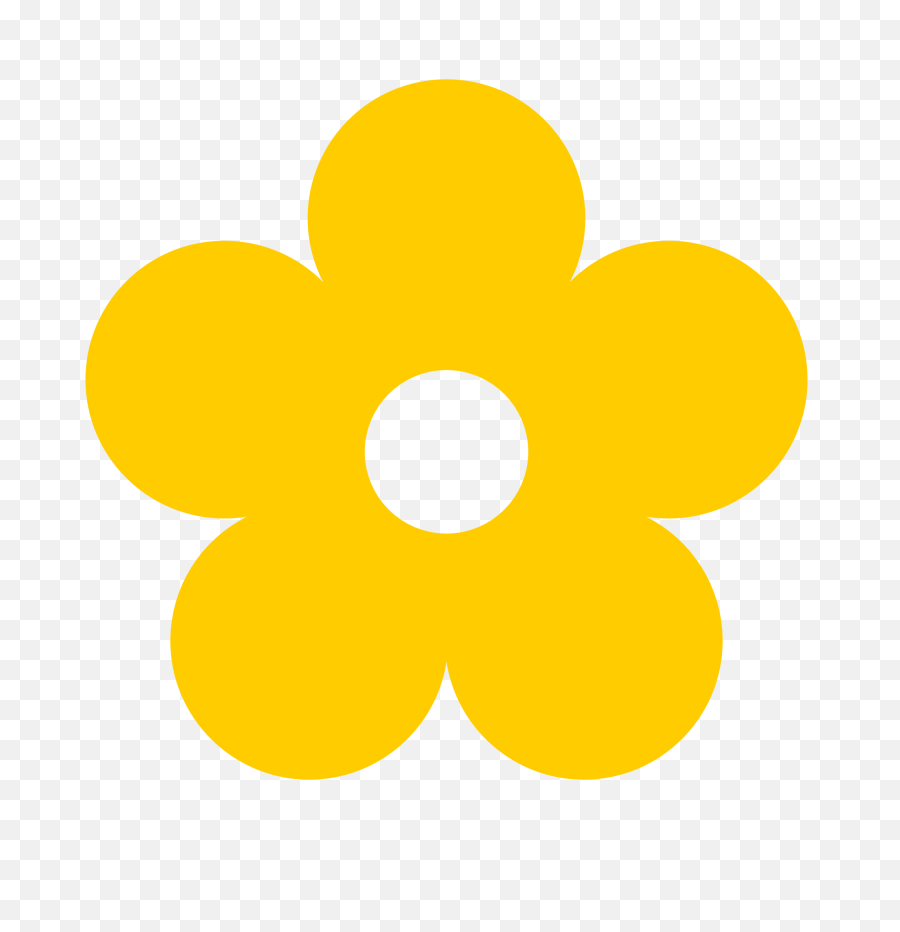 Clip Art Royalty Free Yellow Png Files - Yellow Flower Clipart,Yellow Flower Transparent Background