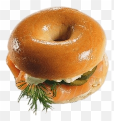 Bagel Salmon Transparent Png - StickPNG Transparent Background