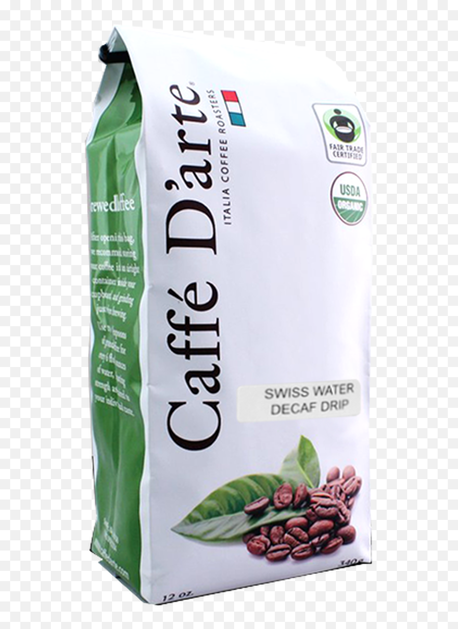 Caffe Du0027arte Decaf Swiss Water Drip Coffee 340g - Azuki Bean Png,Water Drip Png
