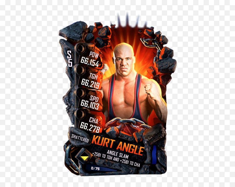 Kurt Angle - Wwe Supercard Kurt Angle Png,Kurt Angle Png