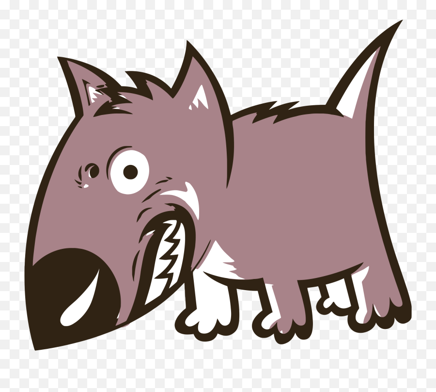 Transparent Background Cartoon Dog - Png Angry Dog Cartoon,Angery Dog Icon Tumblr