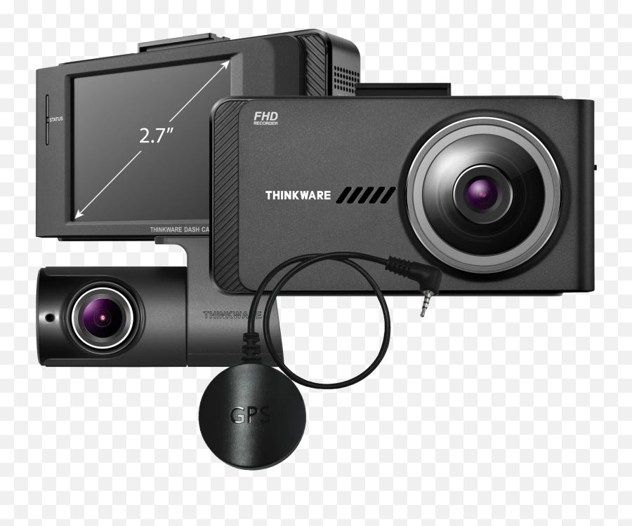 Thinkware X700 Dual Dash Cam Front And - Mirrorless Camera Png,Car's Camera Icon For Parking Png