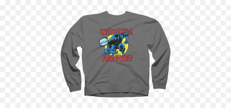 Shop Marvelu0027s Design By Humans Collective Store - Sweater Png,Wakanda Icon